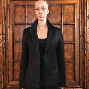 Anne Klein Paris Nights Curved Pleat Pocket Jacket